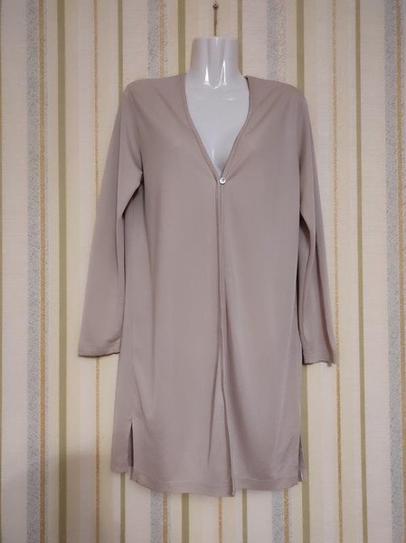 Women Cerruti Sweater Beige Silk 38 / M / 46