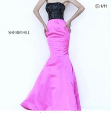 Sherri Hill Strapless Dress Size 0