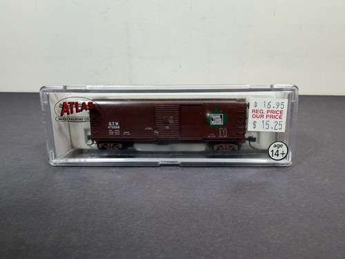 Atlas Spur N Train 45847 umgebauter Güterwagen Grand Trunk Western GTW 470288 | Zustand: New