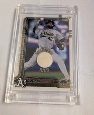 Topps 2024 Ball Star Fusion Luis Severino Game Used Ball Patch /39 Playoff Game