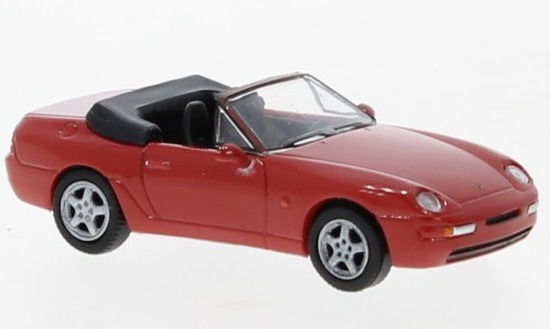 Brekina PCX870180 - 1/87 Porsche 968 Cabriolet, Red, 1991 - New