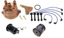 Toyota Corolla Gts 4age Efi Tune-up Cap-rotor-ngk Wires Kit
