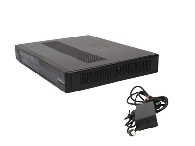 Cisco Router 896VA C896VA-K9 8x LAN PoE 1Gb 1x WAN 1Gb Managed AC Adapter