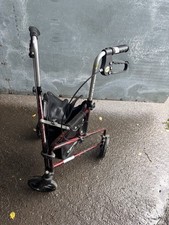 Drive 3 wheel mobility walker with bag