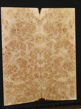 Maple Burl Bookmatched guitar drop top. Excep...