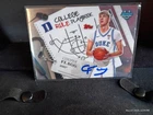 2024-25 Bowman  Chrome - College Rule PlayBook Cooper Flagg signed #CRP-5 (RC)