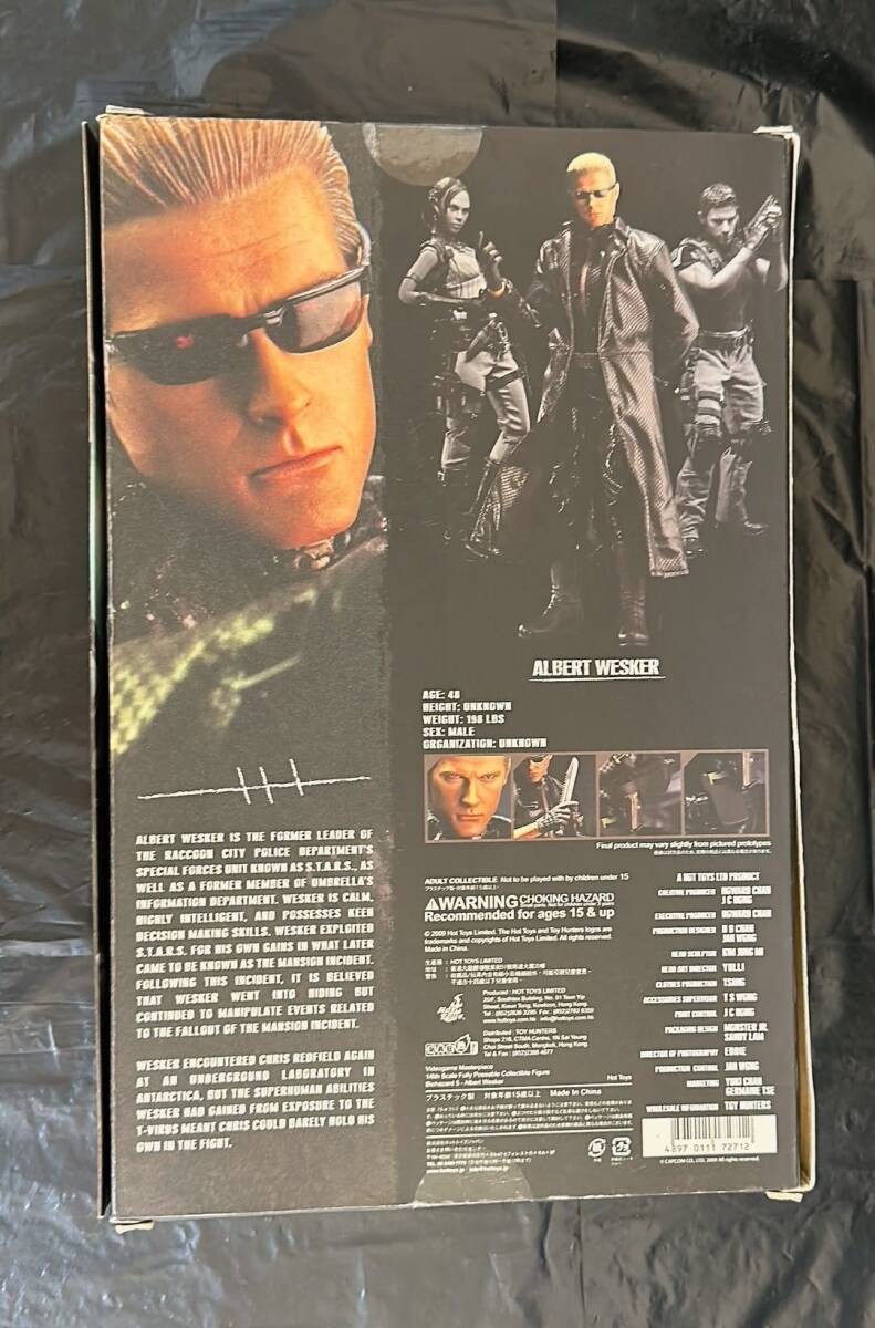 Resident Evil Biohazard 5 Albert Wesker Midnight Hot Toys 1/6