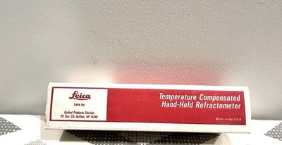 Leica DC70 Temperature Compensated Hand-Held Refractometer-VERY Gently Used