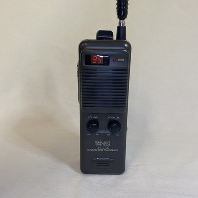 Vintage Radio Shack Realistic TRC-222 40 Channel CB Transceiver Walkie Talkie
