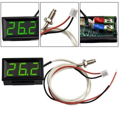 K Typ Thermoelement Digital Temperaturmessgerät mit gut ablesbarer LED-Anzeige