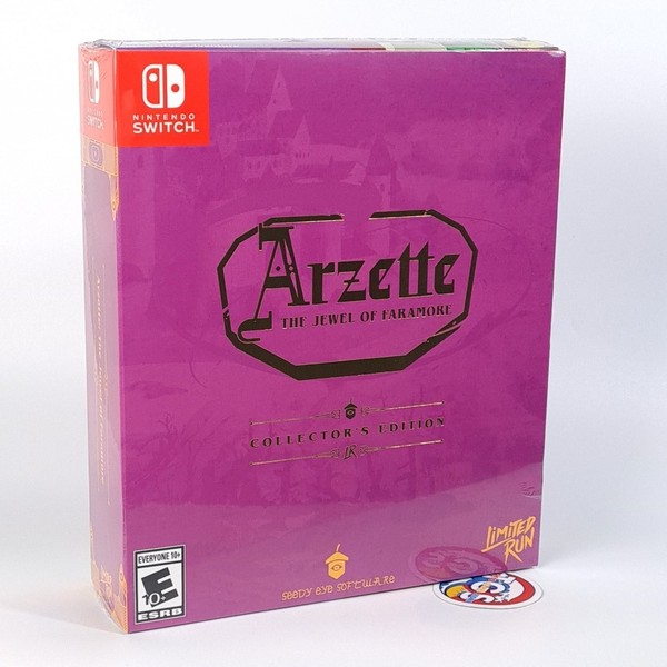 Arzette: The Jewel Of Faramore Collector's Edition Switch Usa Limited Run Games-image