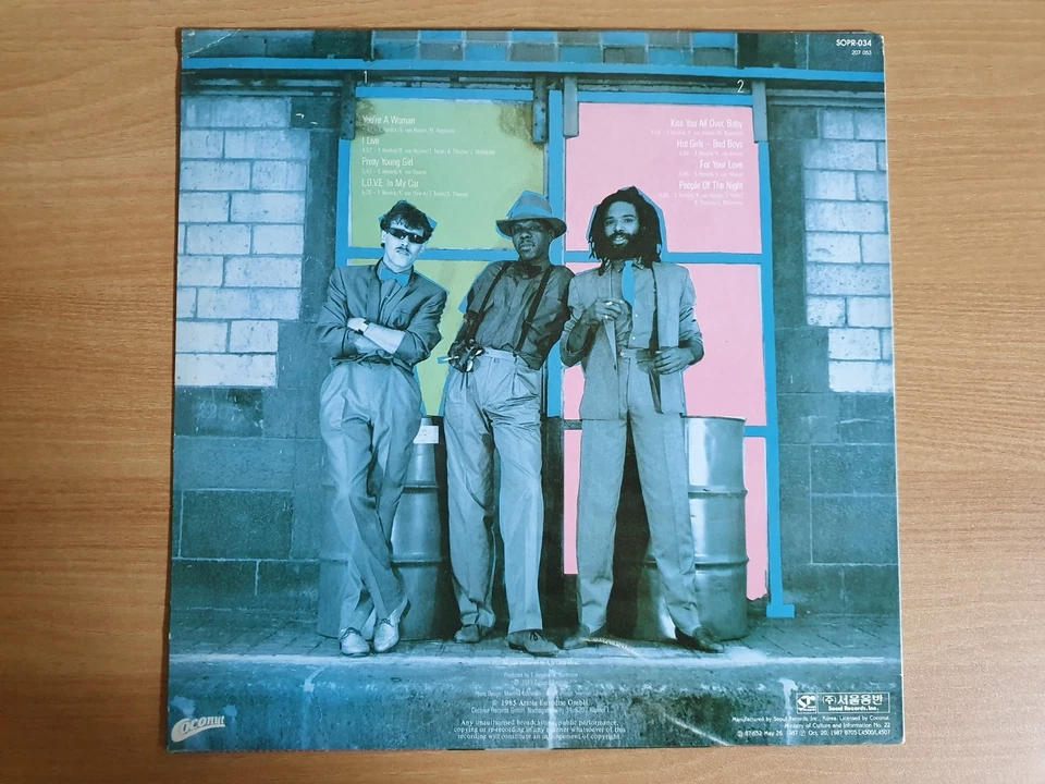 BAD BOYS BLUE - Hot Girls,Bad Boys 1987 Korea Orig Vinyl LP Insert Foto 3 de 4