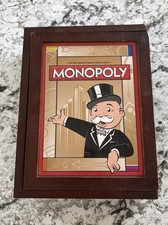 Monopoly Vintage Game Collection Wooden Books...