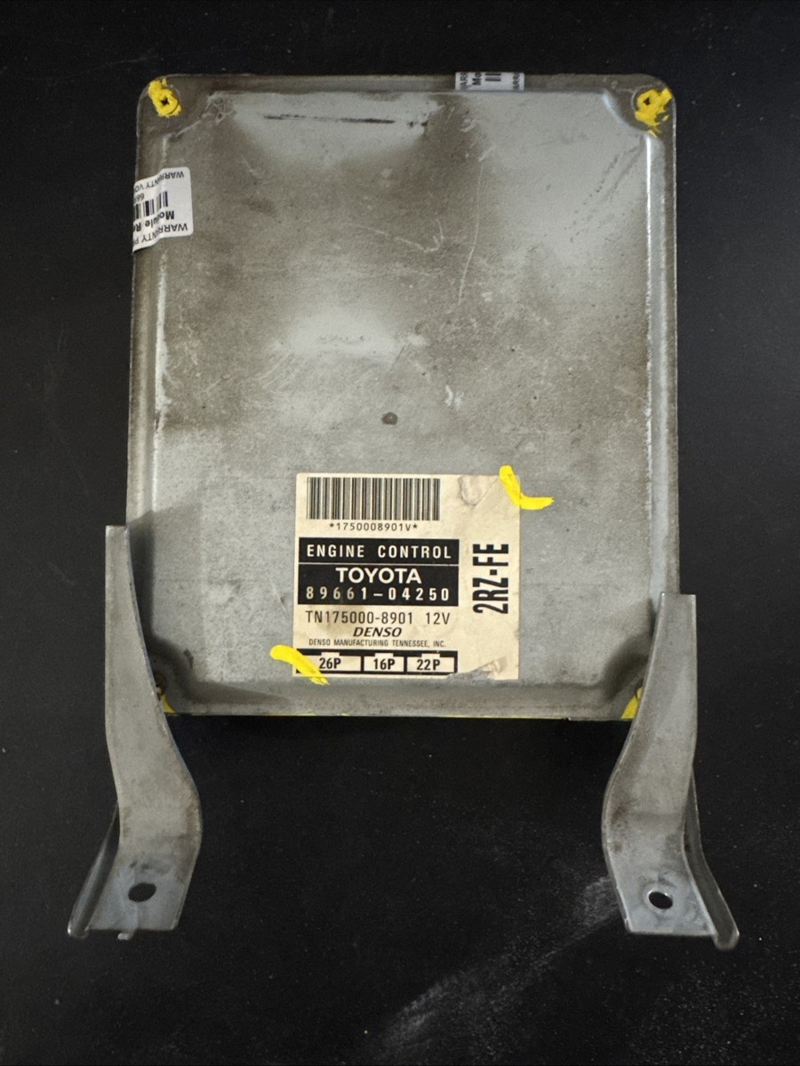 TOYOTA 1997 TACOMA 2.4L A/T 89661-04250 ENGINE COMPUTER MODULE ECU