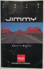 1993 Gmc Truck Jimmy Owners Manual
