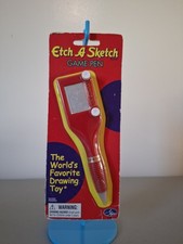 Vintage Etch A Sketch Game Pen Made by Hasbro Around 2000. Works. Still In Box