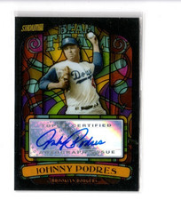 2008 Topps Stadium Club Beam Team Johnny Podres AUTOGRAPH #BTA-JPO DODGERS
