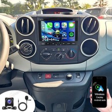 2+64G Android 15 Für Citroen Berlingo 2010-2016 Autoradio Carplay GPS Navi +Kam