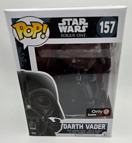 Funko Pop Darth Vader Star Wars Rouge One 157 Gamestop Exclusive Force Choke
