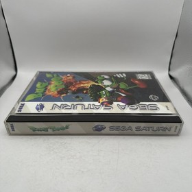 Bug Too Sega Saturn CIB Complete w Manual & Reg Card