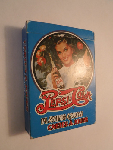 #1370 DECK PEPSI-COLA NOSTALGIC PLAYING CARDS Made In USA