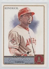 2011 Topps Allen & Ginter's Factory Set Glossy 196/999 Howie Kendrick #258 0b0