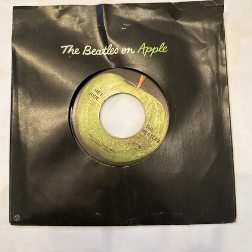 ERROR LABEL THE BEATLES HEY JUDE / REVOLUTION 45 RARE! APPLE RECORDS VINYL 2276