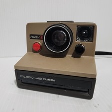 Vintage Polaroid Pronto S Land Camera with Strap Instant Photo Working Film Cam