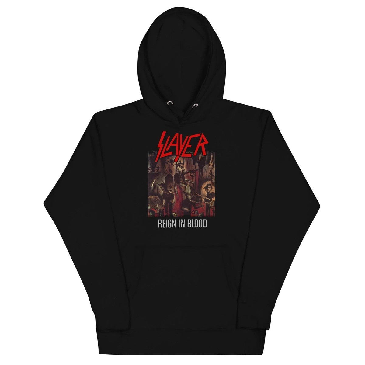 MERCHMOMENT Slayer - Reign in Blood Hoodie [Apparel]