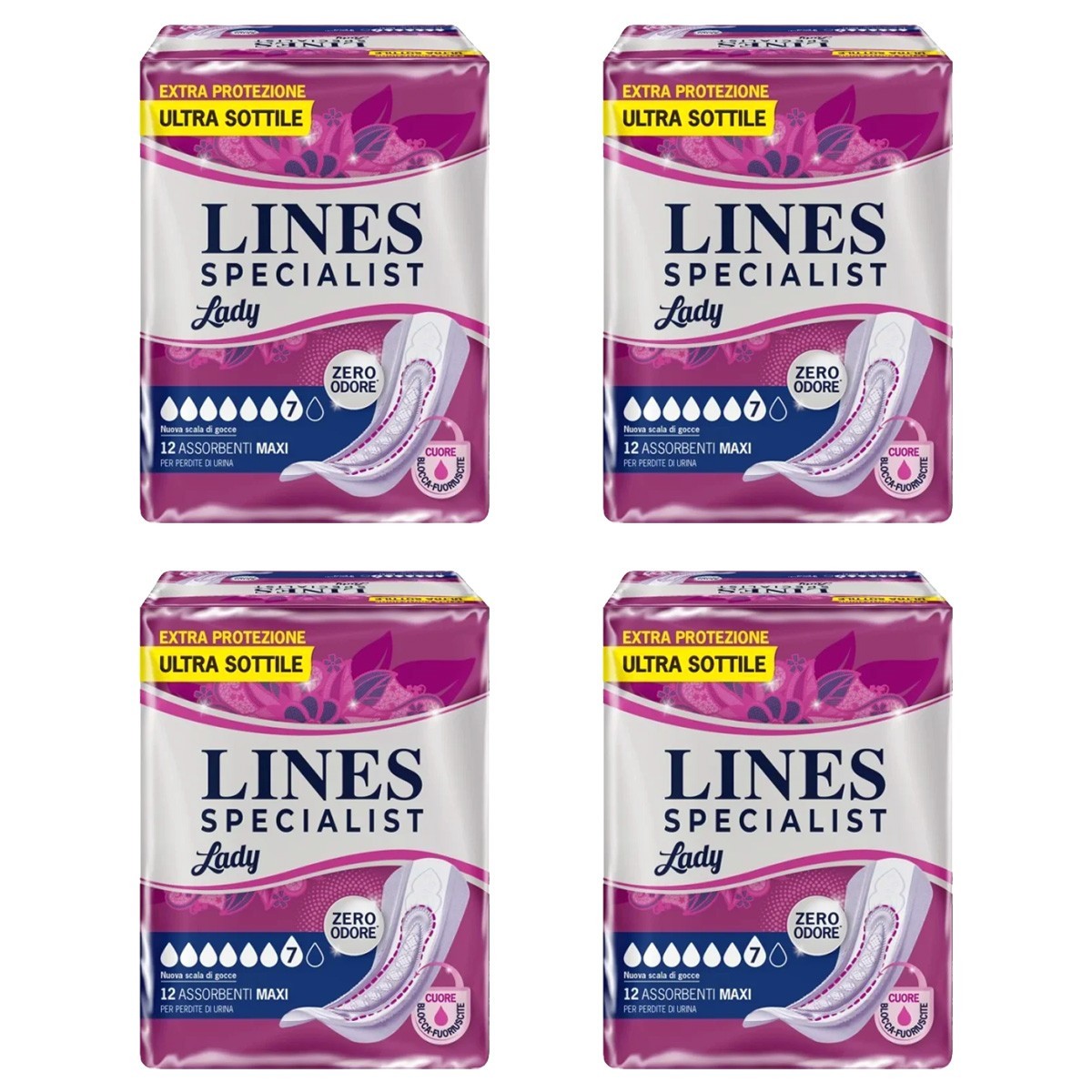 Lines Specialist Maxi - 12 Assorbenti Per Incontinenza Leggera - Immagine 3