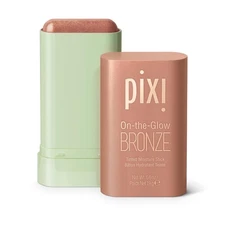 PIXI ON-THE-GLOW BRONZE  TINTED MOISTURIZER STICK SOFTGLOW NEW IN BOX 0.6 Oz
