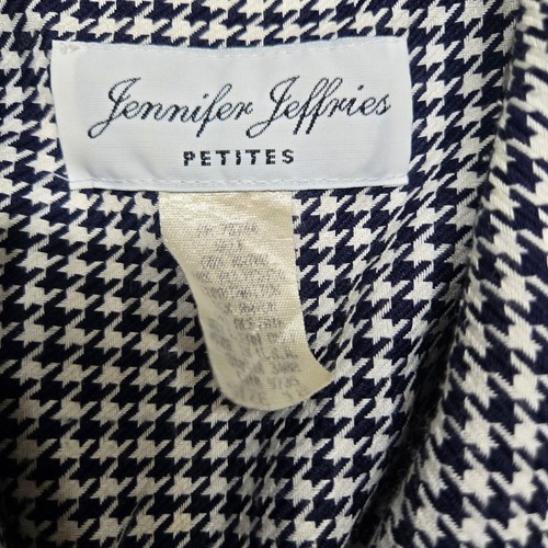 Vintage 60s Houndstooth Mini Dress Mod Preppy Old Money Parisian Chic Size 12, Size 12, $35 - Photo 5