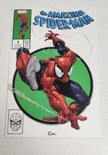 Amazing Spider-Man #1 (2022) Clayton Crain Megacon Variant