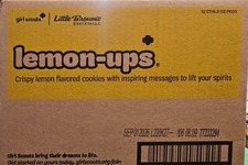 GIRL SCOUT COOKIES LEMON-UPS FULL SEALED CASE...