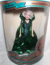 Marilyn Monroe Doll Emerald Evening Collector Series Vintage 90s New In Box 1993