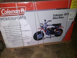 Coleman Powersports BT200X 196cc Gas Powered Mini Bike ...