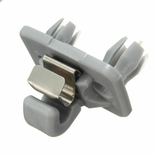 ALETTA Parasole Clip Holder STAFFA GANCIO PER AUDI A1 A3 A4 Q3 8U0857562A Grigio - Foto 2 di 6