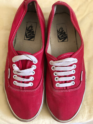 VANS Ladies Pink Deck Shoes/Pumps UK size (US Pre