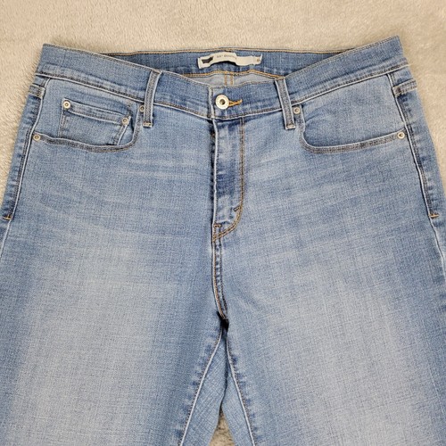 Levi Strauss 515 Boot Cut Blue Jeans Size 14M Measures 33X31 Pre-owned - Picture 2 of 12