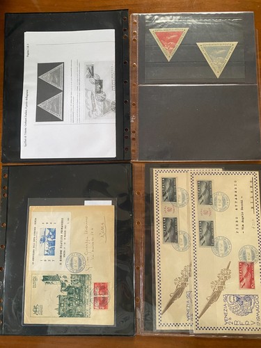 Erinnofili aviazione-Collezione di 85 pezzi,periodo 1900-1950-singoli-buste..... - Foto 8 di 19