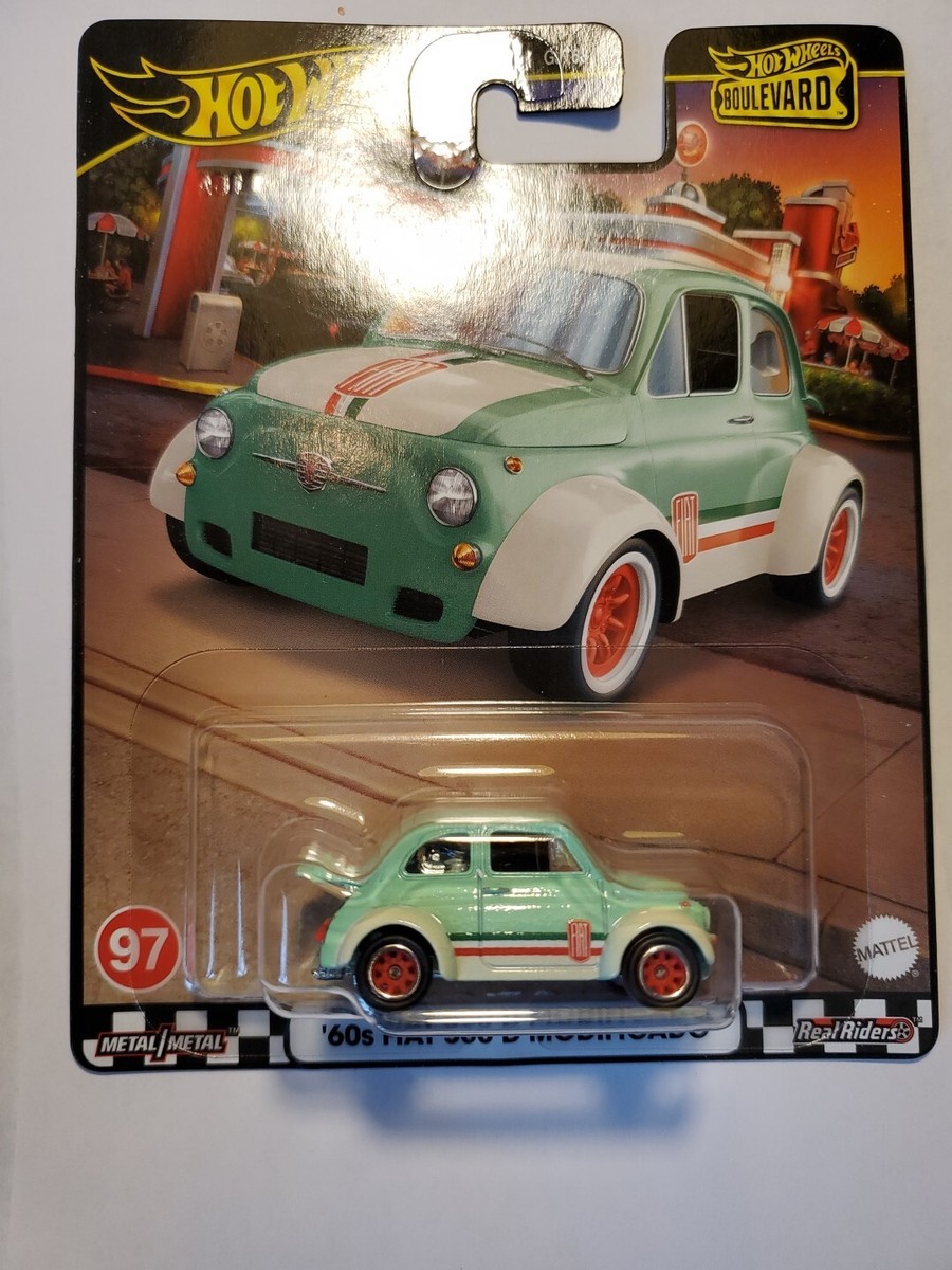 Hot Wheels - 2024 Boulevard - '60s Fiat 500 D Modificado