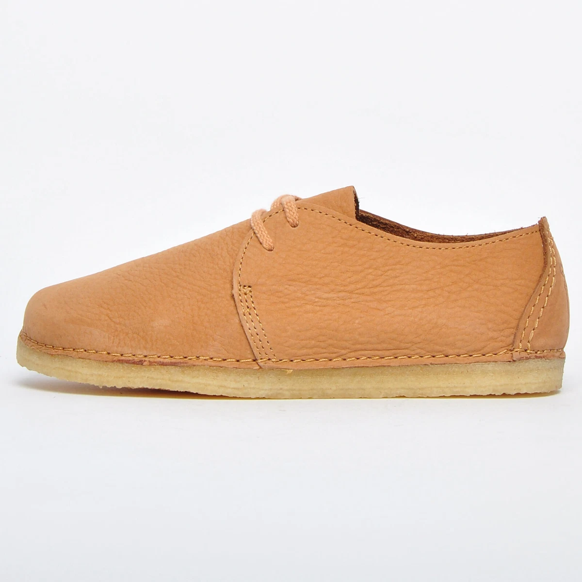 Clarks Ashton Womens Girls Desert Trek Casual Shoes Tan UK eBay