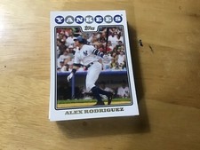 2008 Topps Baseball Gold Foil Cards Series 1, 2, & Update - you pick