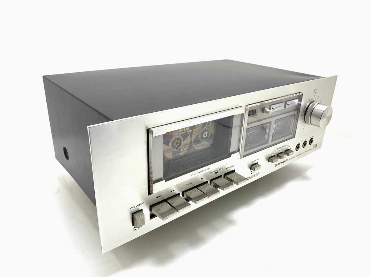 PIONEER CT-506 Stereo Cassette Tape Deck 2 Head Vintage 1978 WORK