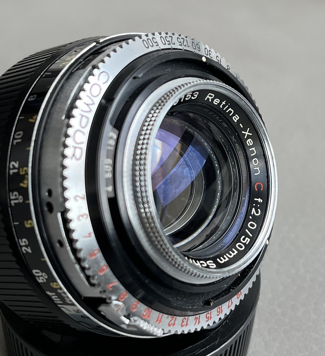Ex+ Schneider-kreuznach Retina-Xenon C 50mm f/2 Modified to