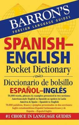 Barron's Spanish-English Pocket Bilingual Dictionary (Barron's Foreign La - GOOD