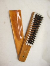 Germany quality folding shoe horn brush wood shoehorn polished lacquered wood