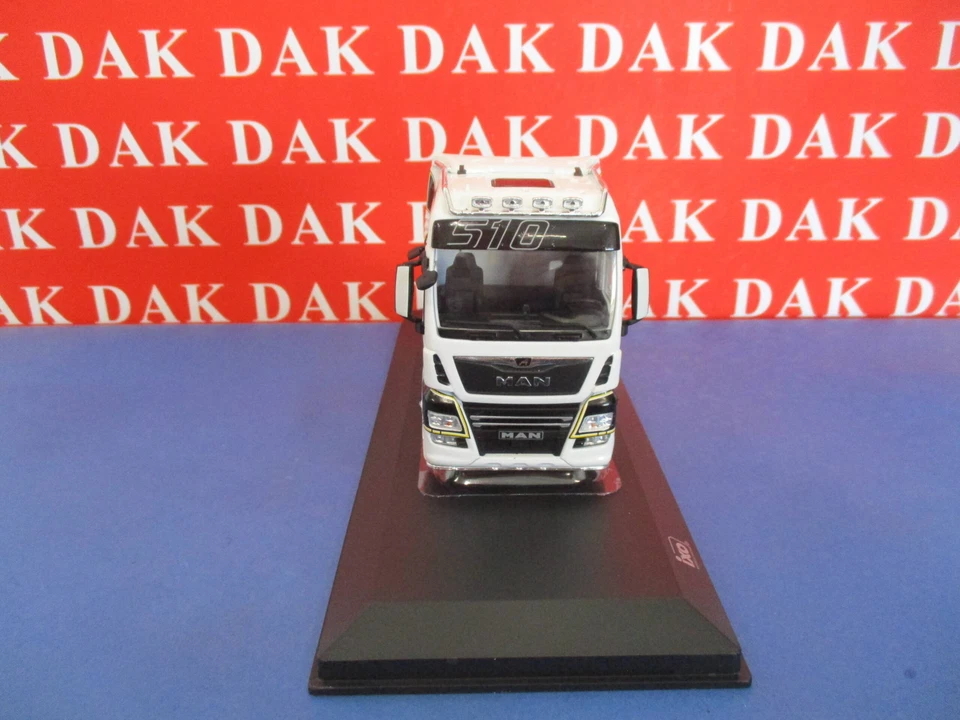 Die cast 1/43 Modellino Camion Truck MAN TGX XXL D38 Bianco 2020 by Ixo - Immagine 3 di 4
