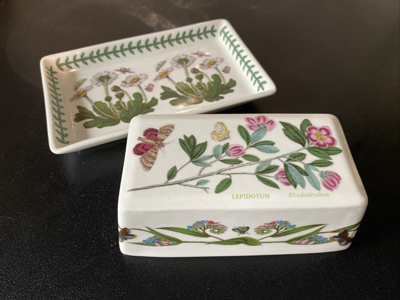 Botanic Garden Portmeirion Butter Dish eBay