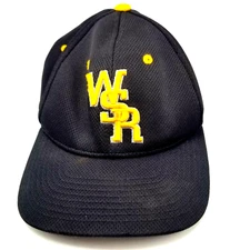 WSR Hat Cap Black Flexfit Fitted Youth Used B5 D